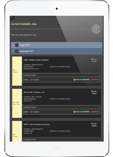 crewing source connect open jobs